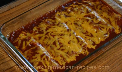 recette d'enchilada au fromage